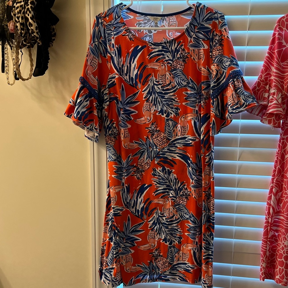 Cute Crown and Ivy dress with toucans